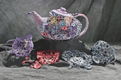 Quilling by E. Enns, Tea Service Set 2004