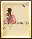 Quilling by S. Crocker, Fairy on a Limb 2004