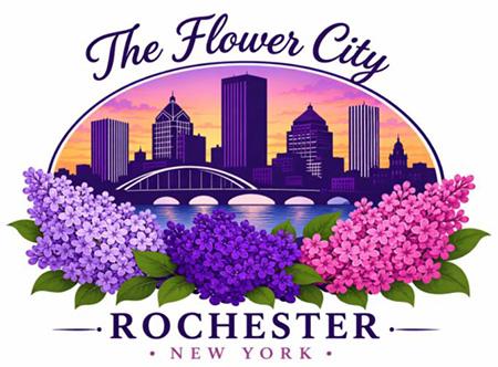 The Flower City logo